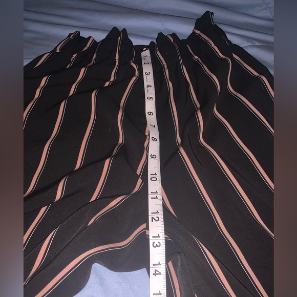 DYNAMITE 2 pairs paper bag waist/wide leg pants - Picture 8 of 16